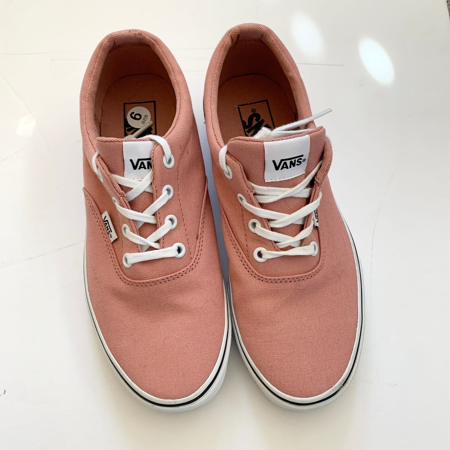 Vans Women's Doheny Canvas Pink Sneaker Skate Shoe 9