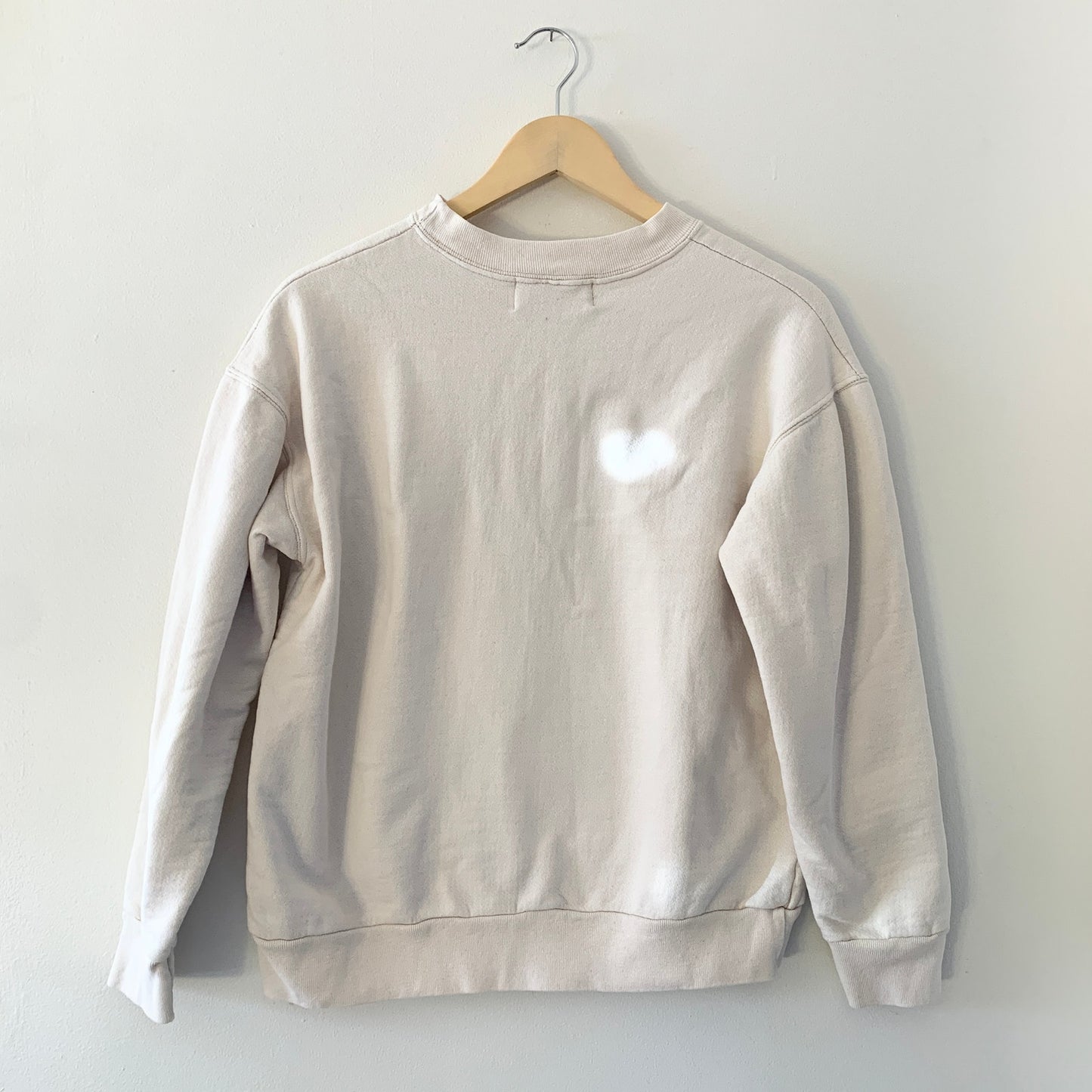 Laurel Burch Vintage 90s Elk Canyon Mares Sweatshirt Cream Medium