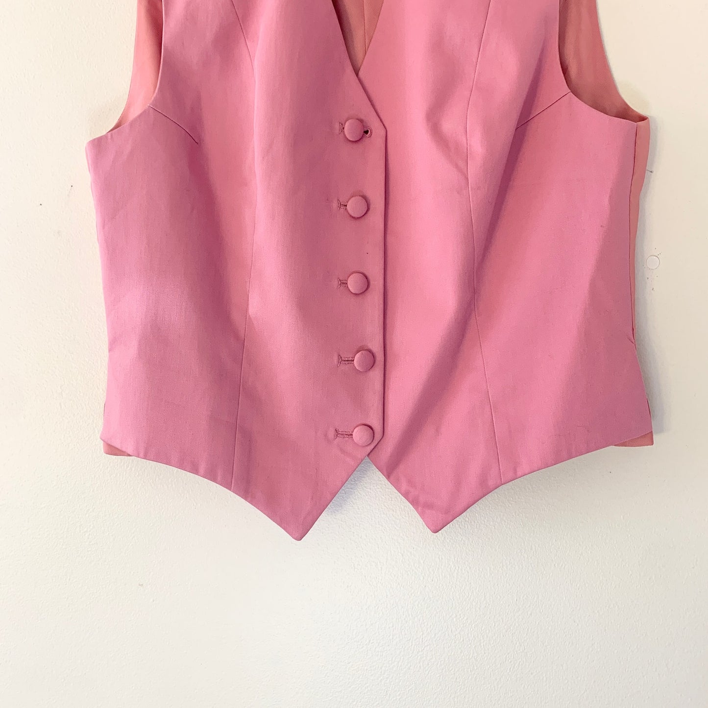 Marsha De Arriaga Equestrian Saddle Seat Women's Pink Suit Vest 14