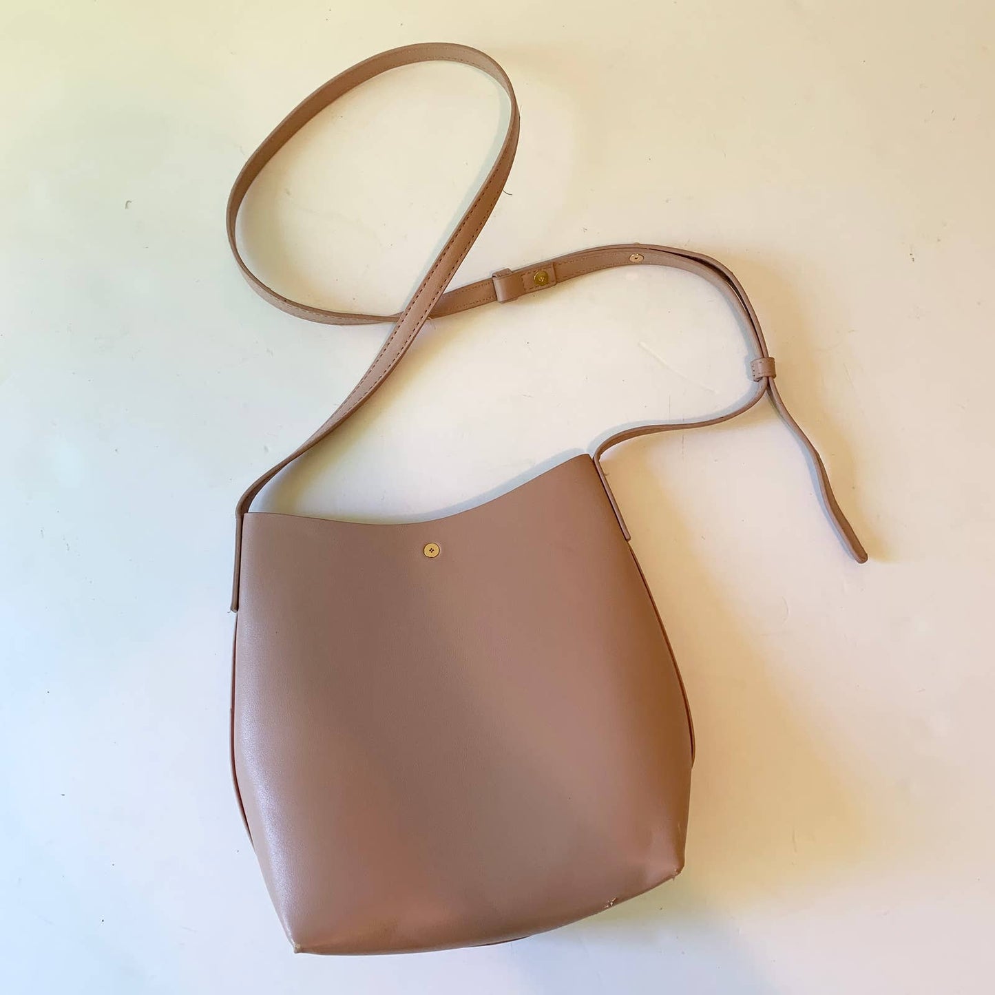 Samara Vegan Leather Pink Shoulder Bag