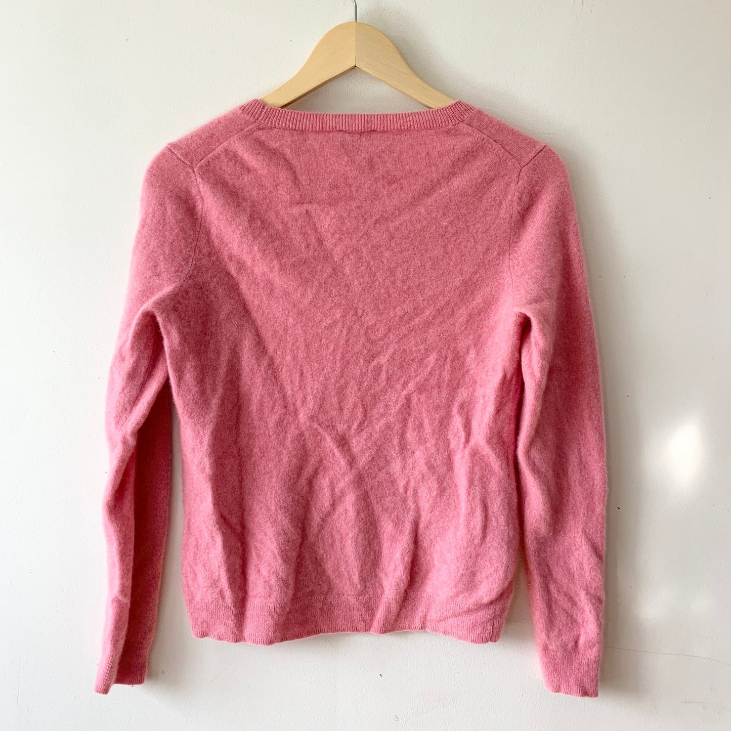 TALBOTS Cashmere Pink Pullover Sweater Large