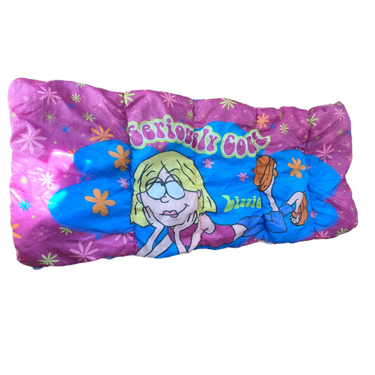 Vintage 2001 Y2K Lizzie McGuire Sleeping Bag Hilary Duff Disney Channel