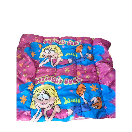 Vintage 2001 Y2K Lizzie McGuire Sleeping Bag Hilary Duff Disney Channel