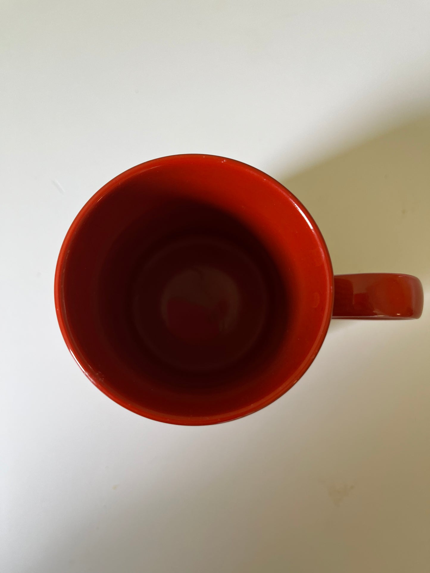 Fitz & Floyd Zuni 9 oz Coffee Tea Mug Vintage Orange 004