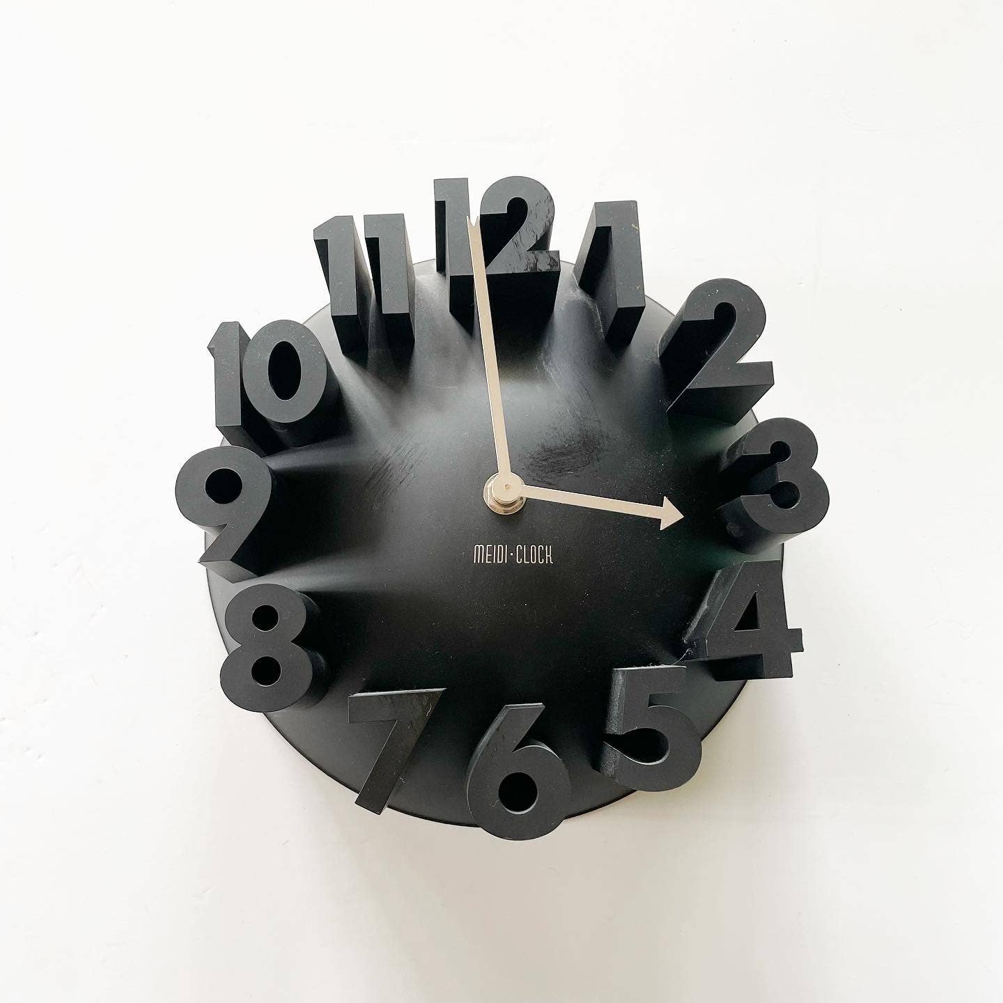Meidi Clock Big Digit Clock Black