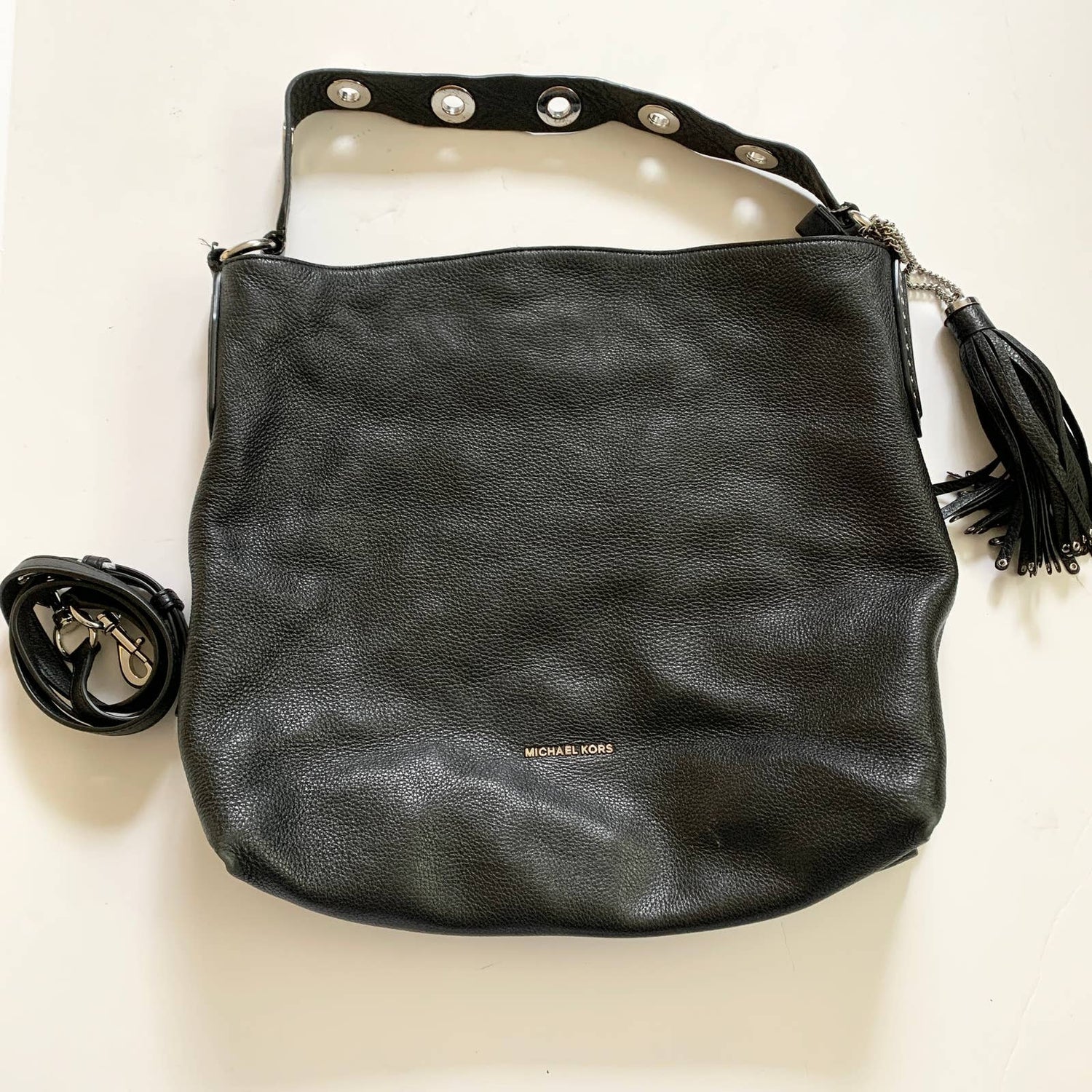 Michael Kors Black Studded Bag | ShopStyle UK