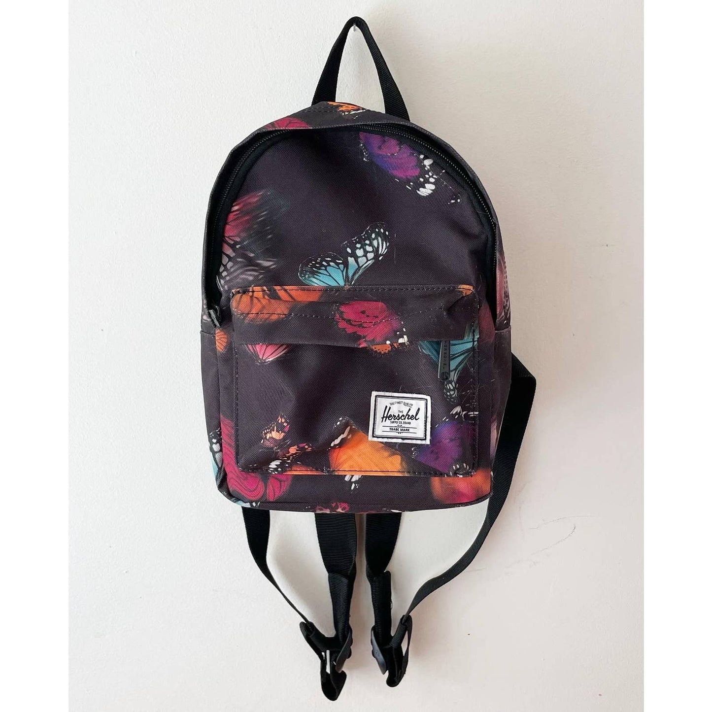 Herschel Supply Heritage Small Mini Butterfly Black Backpack