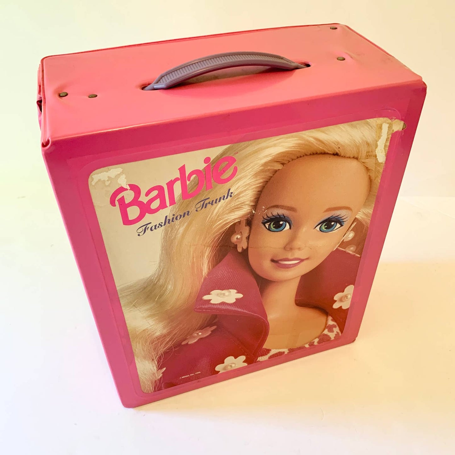 Vintage Barbie Fashion Doll Trunk Storage Case 1994 Mattel