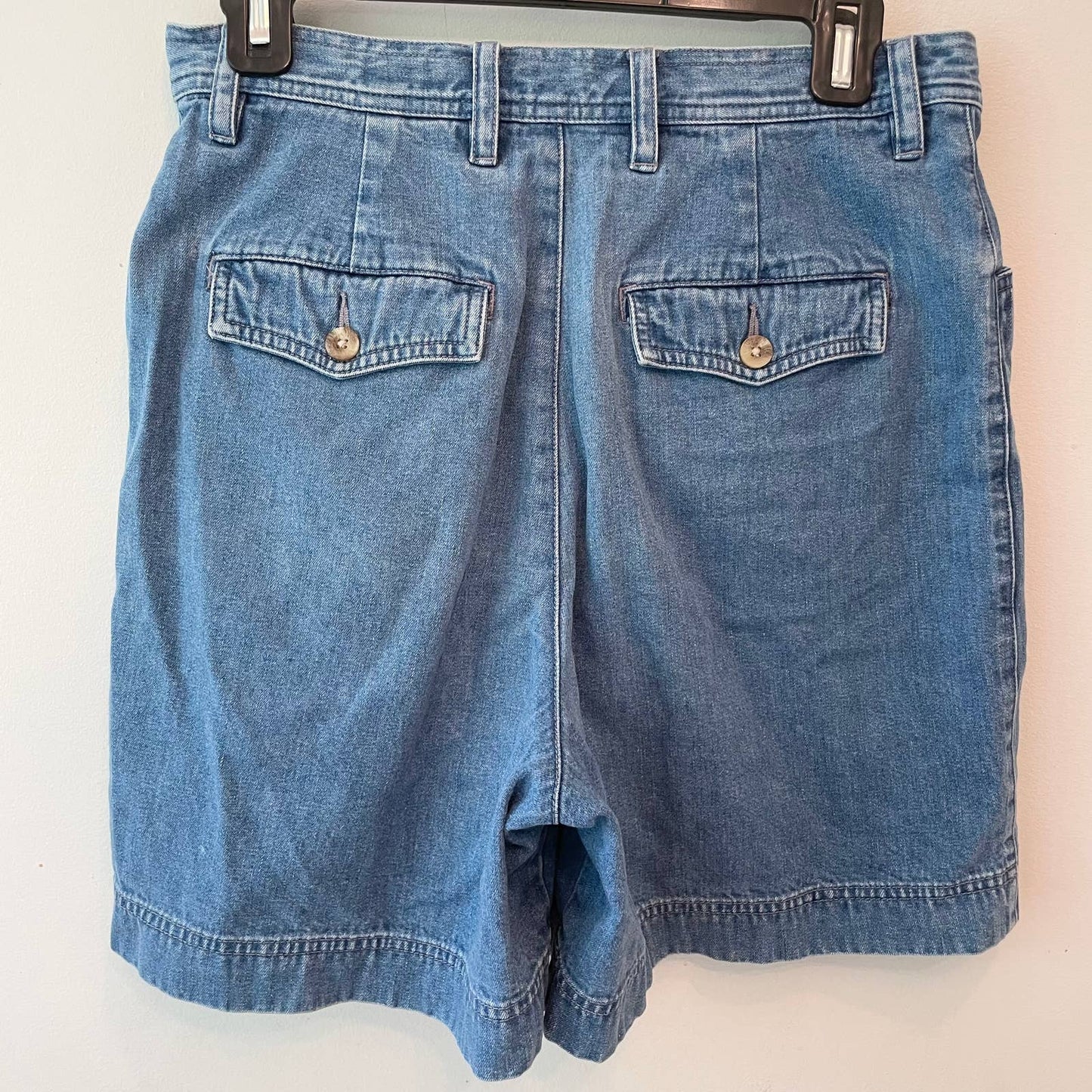 Vintage Eddie Bauer High Rise Trouser Denim Jean Shorts