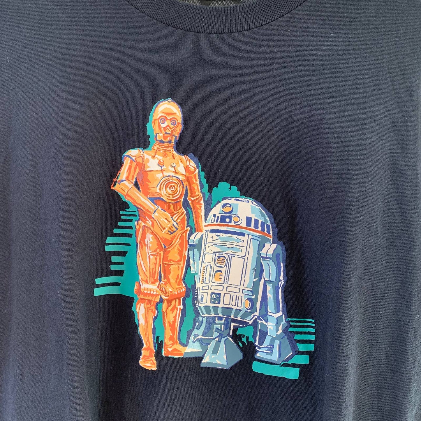 Coach Star Wars Men's Black R2 D2 T-Shirt Medium