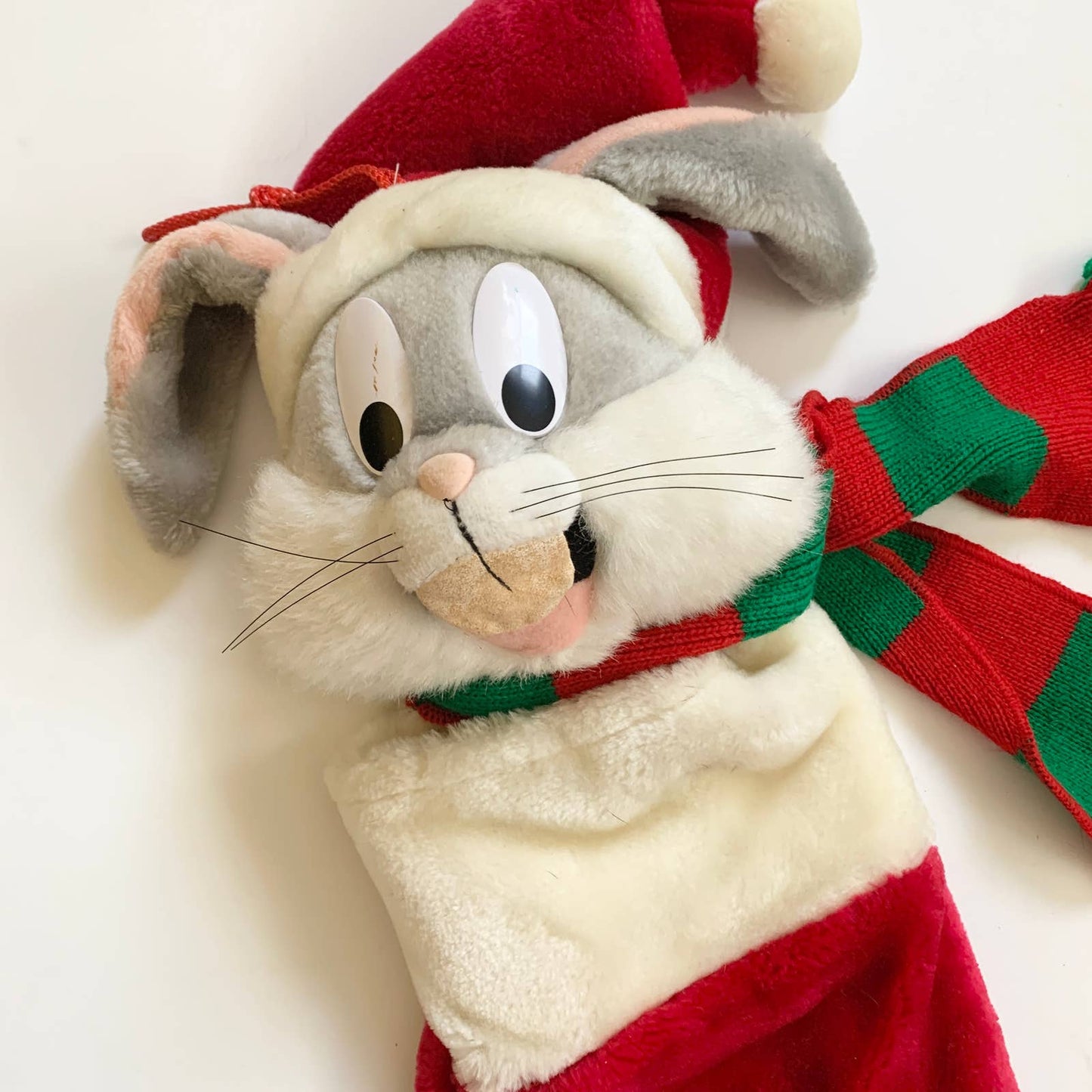 Warner Bros 90s Vintage Bugs Bunny Christmas Stocking