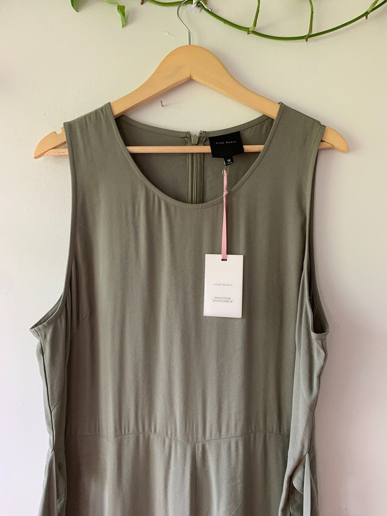 Alex Marie Green Tammy Olive Spring Plus Jumpsuit – Shop Dina’s Days