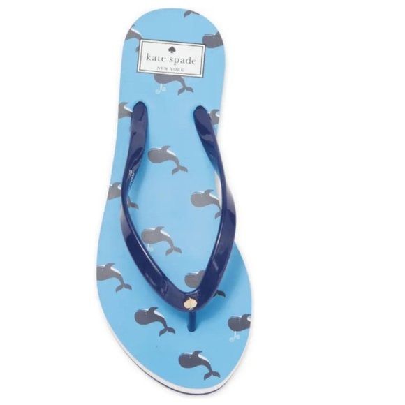 Kate Spade York Feldon Whale Flip Flop Thong Sandal