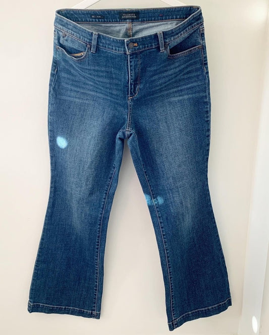 Talbots Women Flared Jeans 14