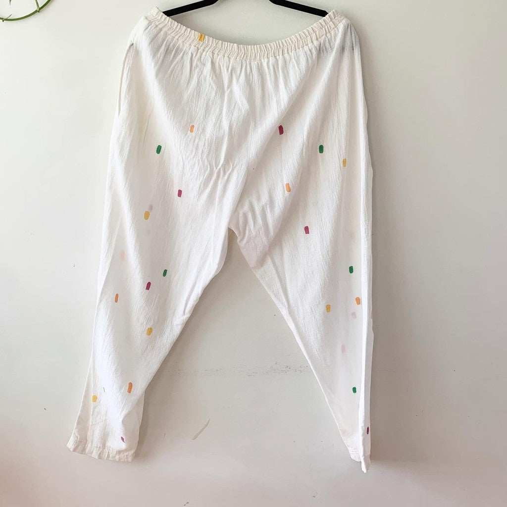 Vintage Valerie Lynn Relaxed Confetti Tapered Pants