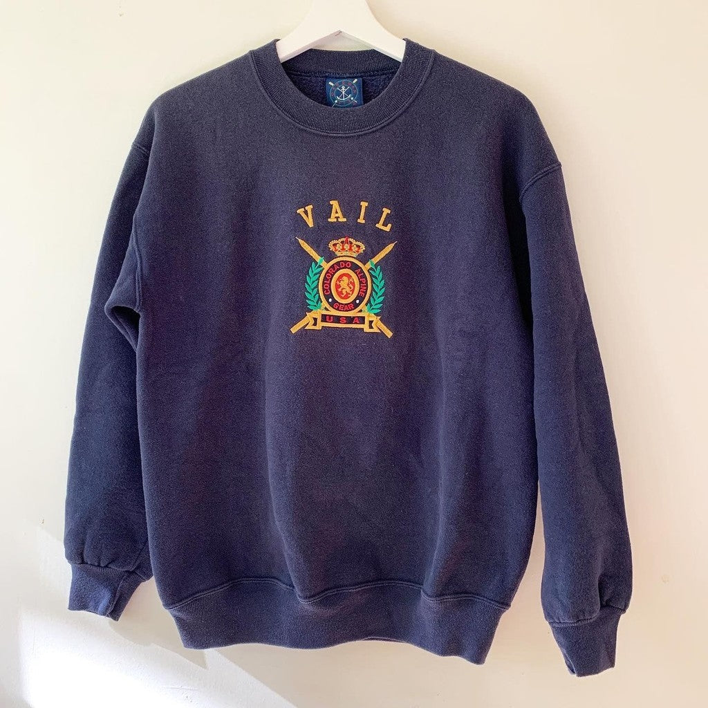 Vintage Oarsman Vail Colorado Crewneck Sweatshirt