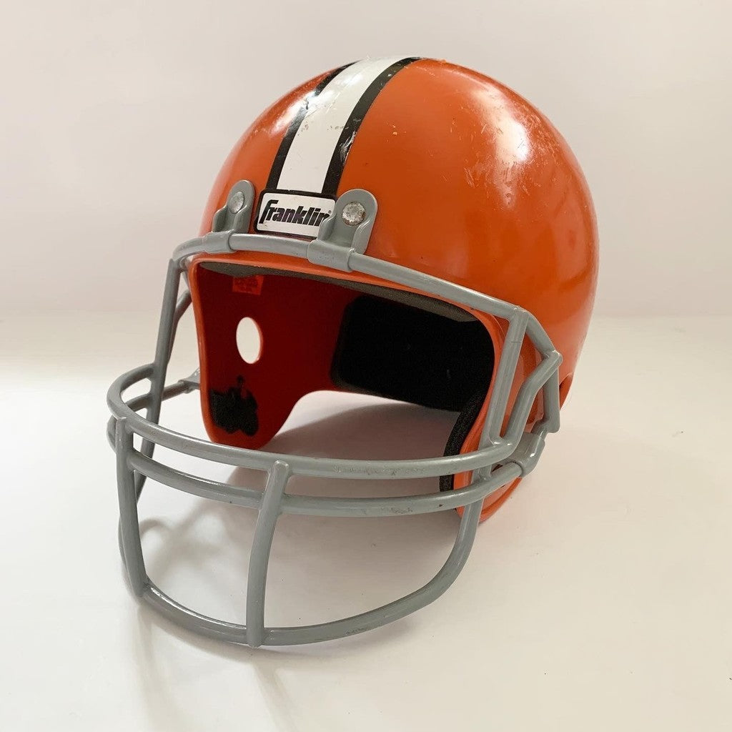 Vintage Cleveland Browns Brown & Orange Franklin Helmet