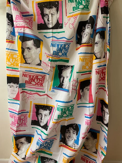 Limited Edition New Kids on the Block Sheet and Pillow Set