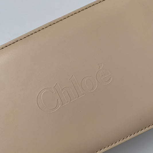 Chloé Beige Makeup Travel Case Vanity Box