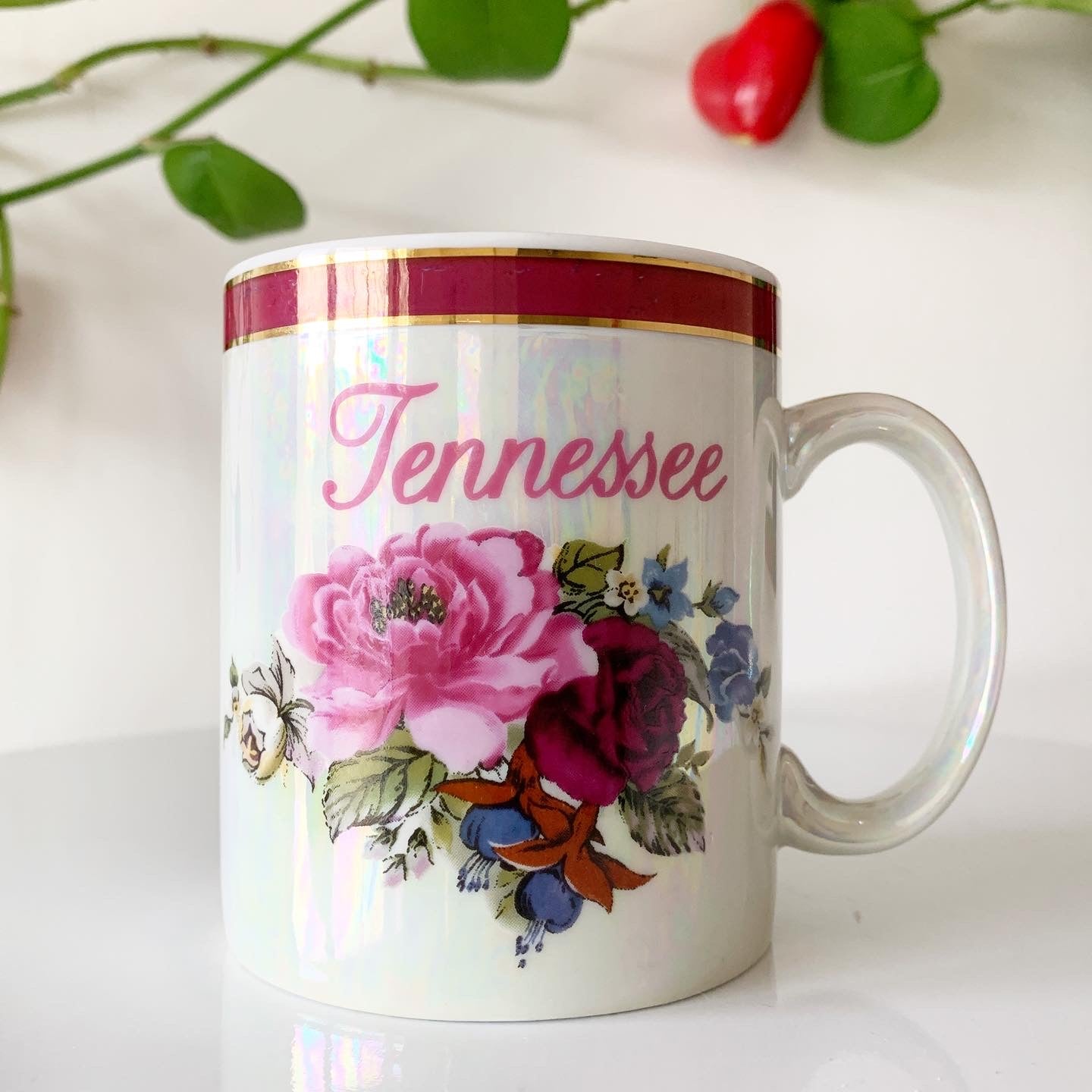 Tennessee Floral Mug