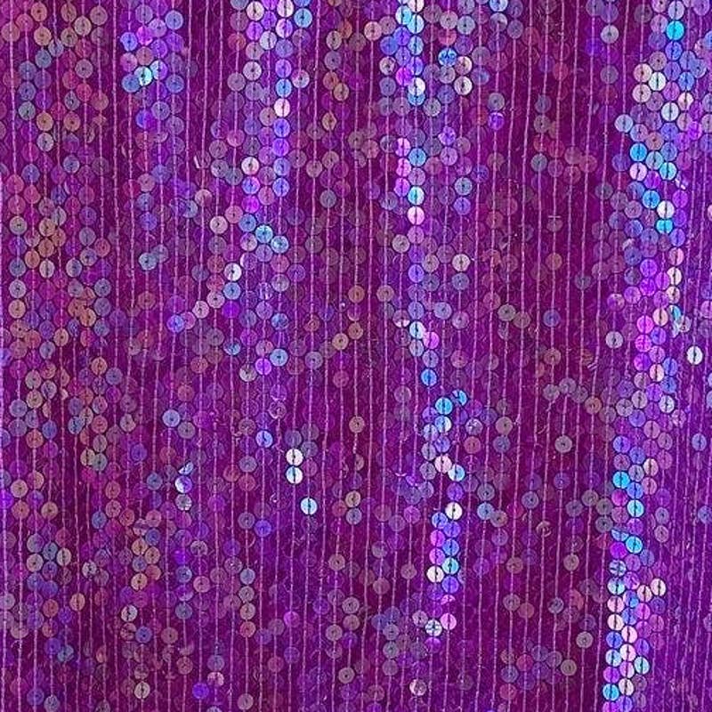 Vintage Jewel Queen Purple Sequin Blouse