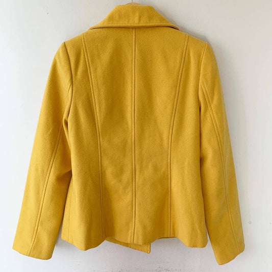 Old Navy Yellow Pea Coat