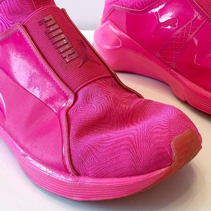 Puma Fierce Bright Pink Fuchsia Neon Sneakers