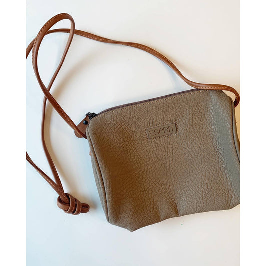 Vintage Esprit Brown Crossbody Purse